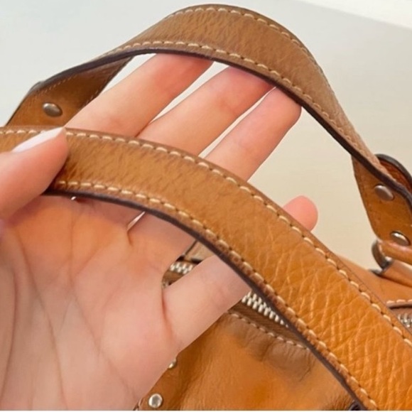 Michael Kors Brown Leather Shoulder Bag - Picture 6 of 7